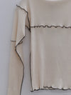 BASERANGE 25 Autumn/Winter remake series T-shirt/suspender set BAS-TTG1-RE-AU25-2-1 (TTG1-RE-AU25)